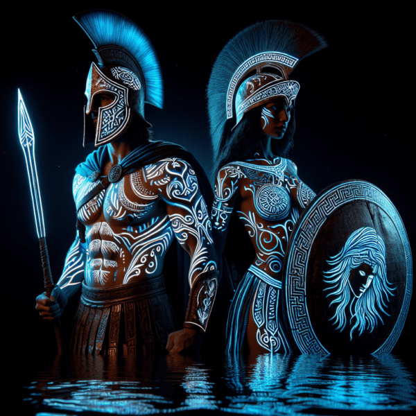 Spartan Couple Neon