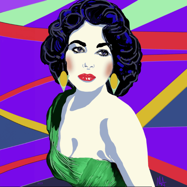 Elezabeth (8 in x 8 in)
