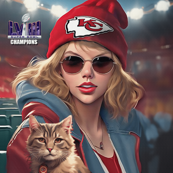 Swift Cat Chiefs (8 in x 8 in)
