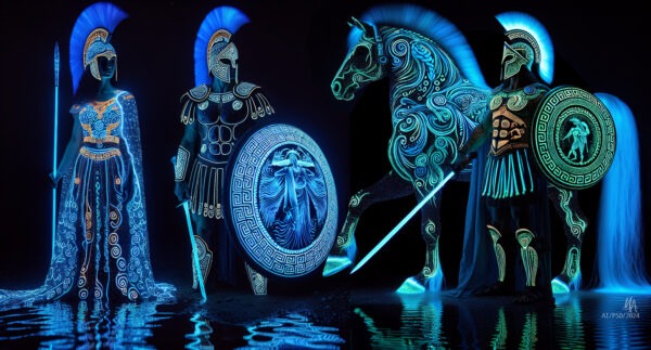 Spartan Couple Neon